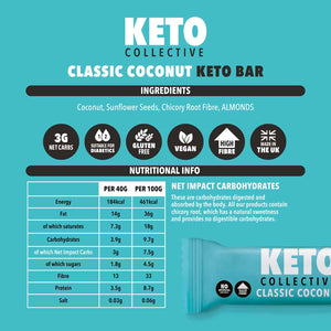 Classic Coconut Keto Bar