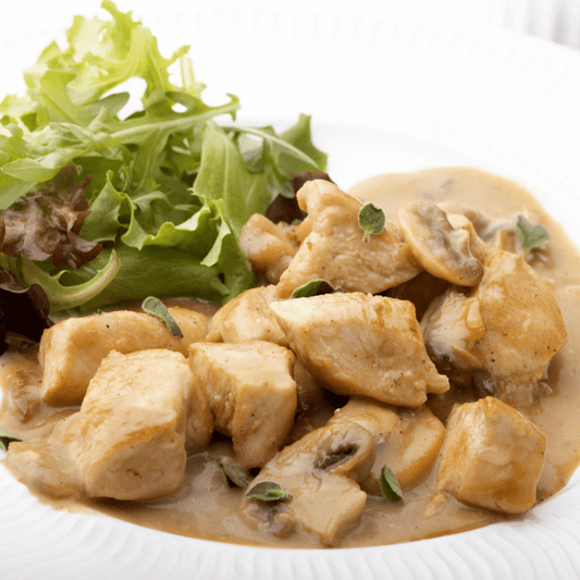 Keto Ready Meal – Chicken and Mushroom Fricassee
