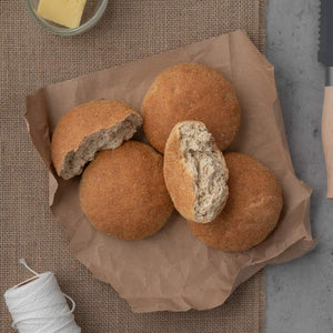 Low-Carb Bread Rolls (Pack of 4)