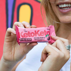 Cherry Bakewell Keto Bar