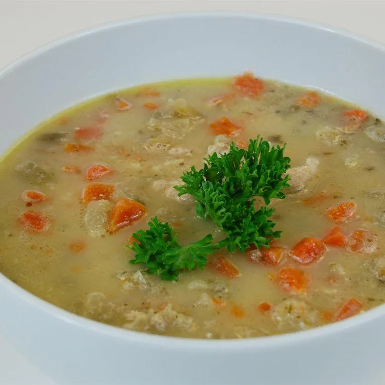 Creamy Chicken & Vegetable Soup