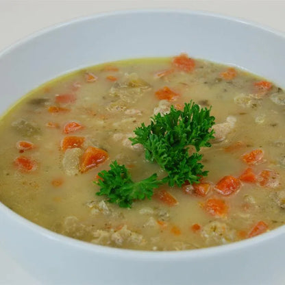 Creamy Chicken & Vegetable Soup