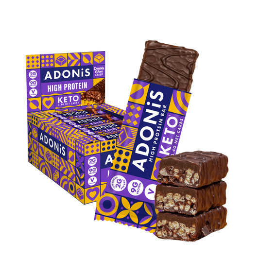 Adonis Double Choc Crisp High Protein Bar