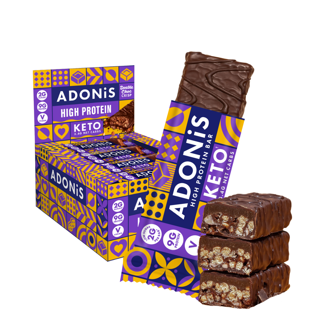 Adonis Double Choc Crisp High Protein Bar