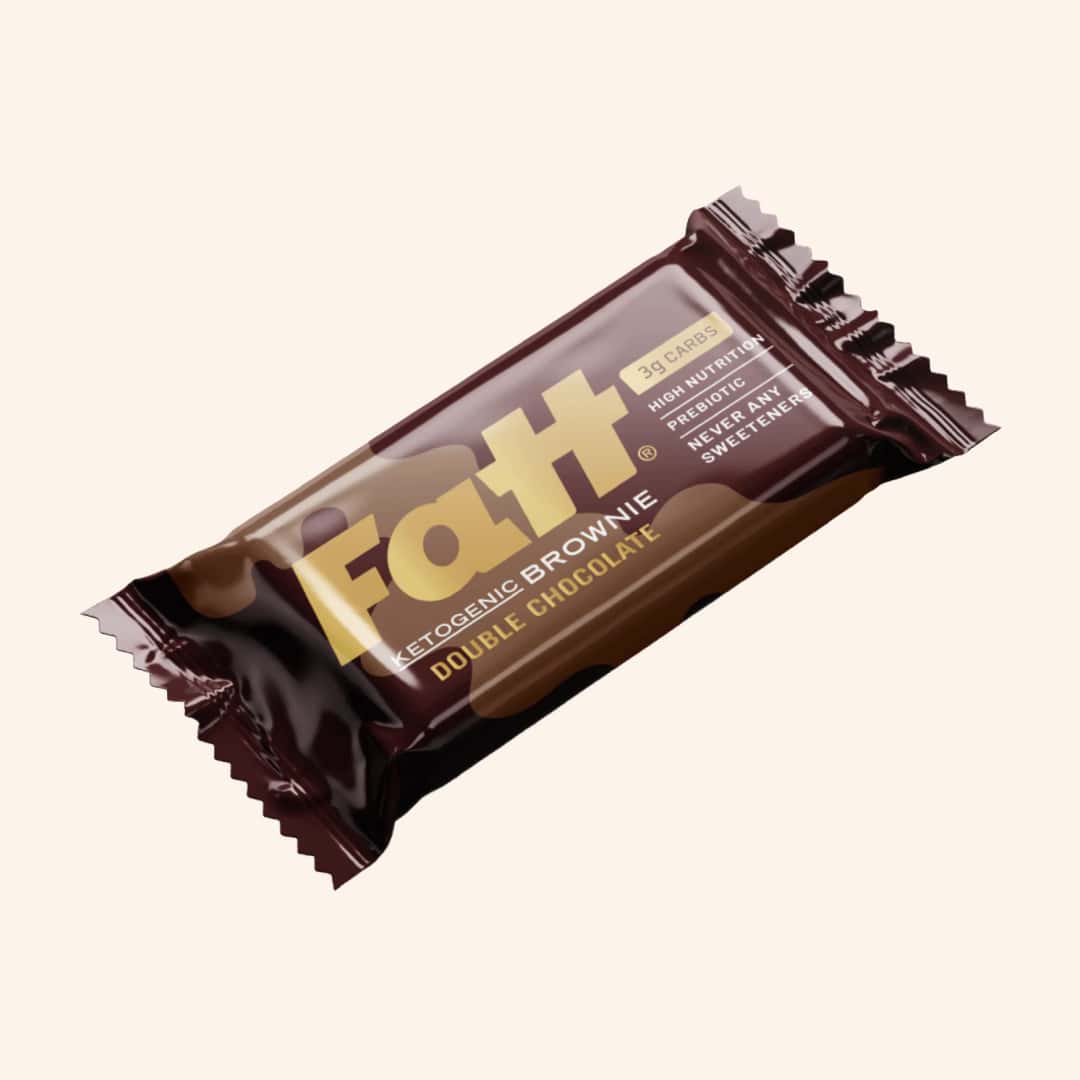 Fatt – Double Chocolate Keto Brownie