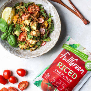 FullGreen Riced Cauliflower with Tomato, Garlic & Herbs