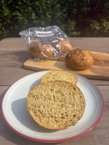 Low-Carb Bread Seeded Rolls (Pack of 4)