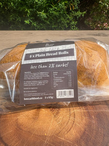 Low-Carb Bread Rolls (Pack of 4 x 65g)