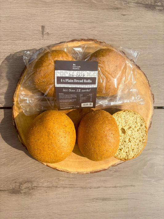 Low-Carb Bread Rolls (Pack of 4 x 65g)