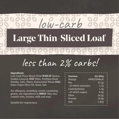 Low-Carb Bread | Thin Slices | 700g