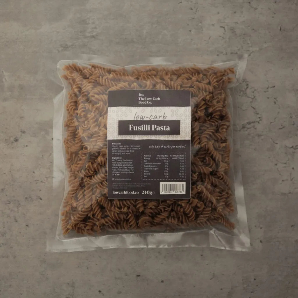 Low-Carb Fusilli Pasta