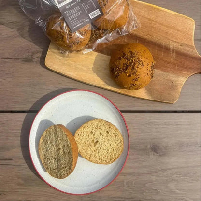 Low-Carb Seeded Bread Rolls | Pack of 4 x 65g