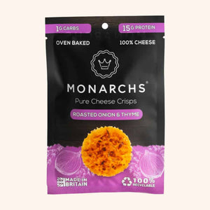 Monarchs Pure Cheese Crisps Roasted Onion & Thyme