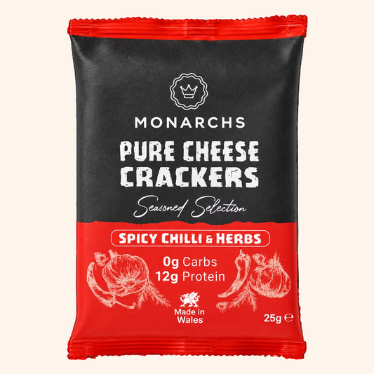 Monarchs - Spicy Chilli & Herbs Cheese Crackers