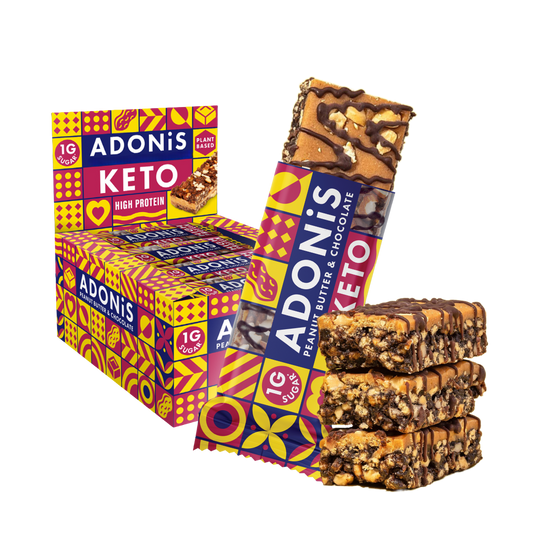 Adonis Peanut Butter & Cocoa Keto High Protein Bar