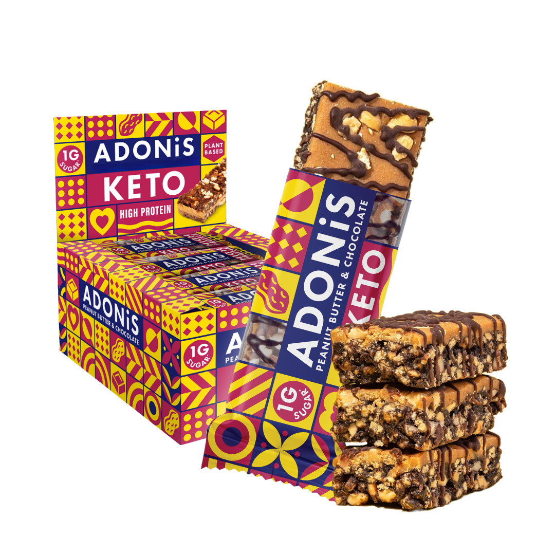 Adonis Peanut Butter & Cocoa Keto High Protein Bar