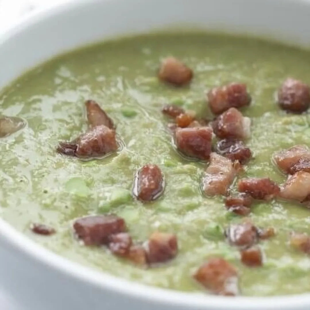 Pea & Pancetta Soup