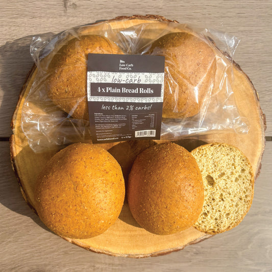 Low-Carb Bread Rolls (Pack of 4 x 65g)