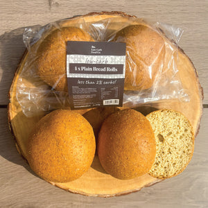 Low-Carb Bread Rolls (Pack of 4 x 65g)
