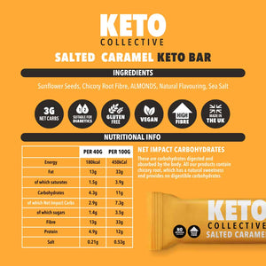 Salted Caramel Keto Bar