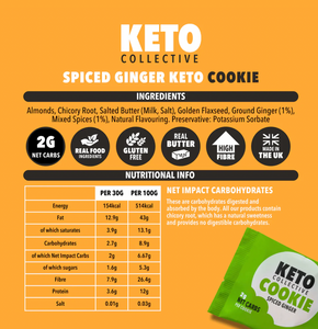 Keto Cookie – Spiced Ginger