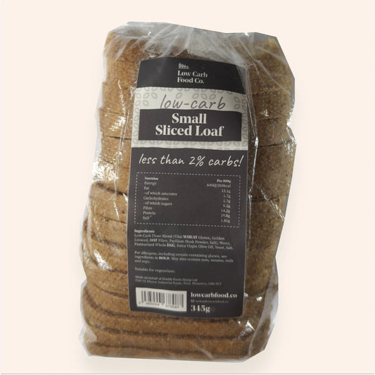 Artisan Low-Carb Keto Bread Sliced Loaf – 350g-Baked Goods-Low Carb Food Co-Low Carb Food Co