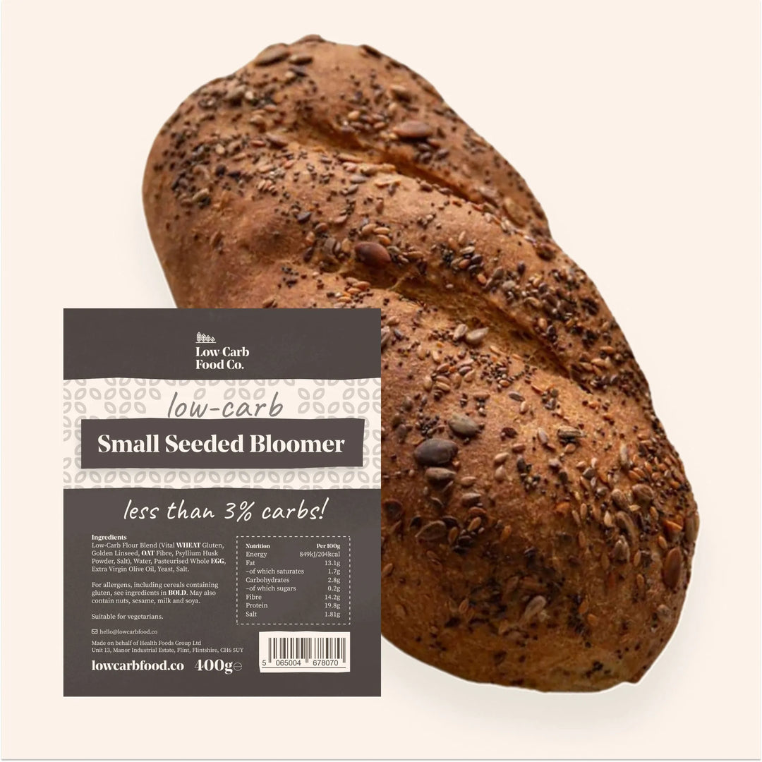 Low-Carb Bread Seeded Bloomer (400g)-Baked Goods-Low Carb Food Co-Low Carb Food Co