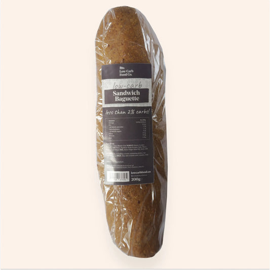 Low-Carb Keto Baguette – 200g-Baked Goods-Low Carb Food Co-Low Carb Food Co