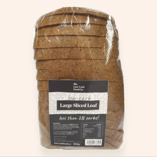 Low-Carb Keto Bread Sliced Loaf – Thin Slices – Large Pack 700g-Baked Goods-Low Carb Food Co-Low Carb Food Co