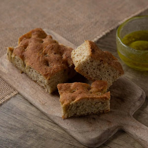 Low-Carb Keto Focaccia Bread – Rosemary & Sea Salt – 75g-Baked Goods-Low Carb Food Co-Low Carb Food Co