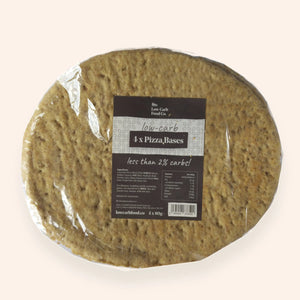 Low-Carb Keto Pizza Base – Pack of 4-Baked Goods-Low Carb Food Co-Low Carb Food Co